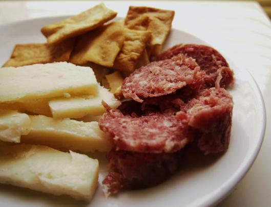 cheese-sausage-plate