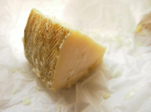Iberico cheese wedge